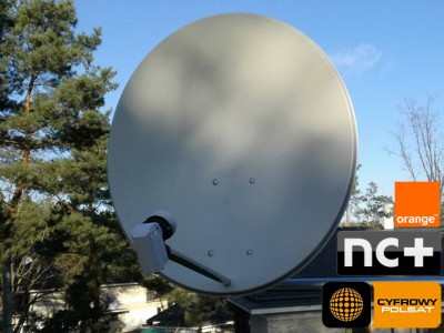 Montaż anten satelitarnych Kobyłka Cyfrowy Polsat NC+
